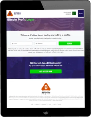 Bitcoin Profit - Proseso ng Pag-login